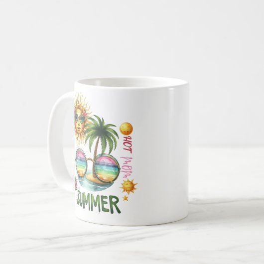 Warme Mutter Kaffeetasse (Vorderseite Links)