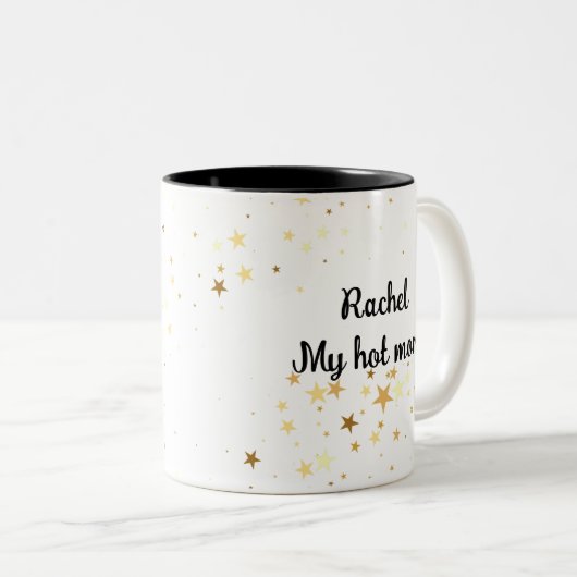 Warme Mutter Zweifarbige Tasse (VorderseiteRechts)