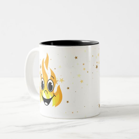 Warme Mutter Zweifarbige Tasse (Vorderseite Links)