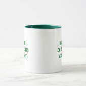Warme Nachricht Kaffeetasse (Zentrum)