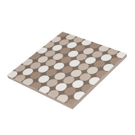 Warme neutrale Erdkreis-Geometrie Fliese