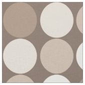 Warme neutrale Erdkreis-Geometrie Stoff (Nahaufnahme)