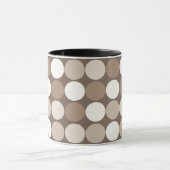 Warme neutrale Erdkreis-Geometrie Tasse (Zentrum)