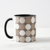 Warme neutrale Erdkreis-Geometrie Tasse (Links)