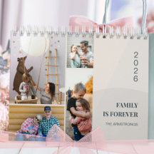 Warme neutrale minimalistische Familien-Foto-Colla