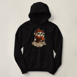 warme Panda-Vibes Hoodie