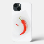 Warme Paprika Weißrot Case-Mate iPhone Hülle (Rückseite)