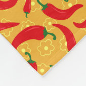 Warme Paprikaschoten Fleecedecke (Ecke)