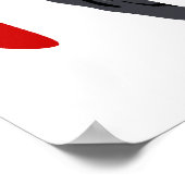 Warme Paprikaschoten Gewürzdruck Poster (Ecke)