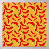 Warme Paprikaschoten Poster (Vorne)