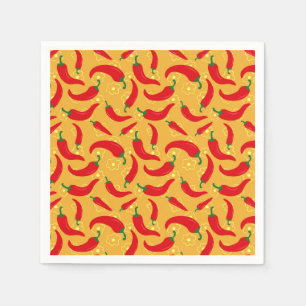 Warme Paprikaschoten Serviette