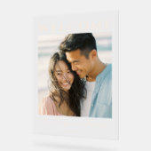 Warme Pastell Intime Foto Acrylschild (Winkel)