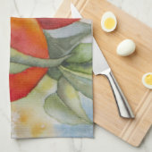 Warme Pfirsiche Küchentuch (Viertel Falte)