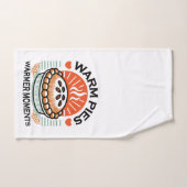 Warme Pies Warmer Momente - Gemütliche Herbstgesta Badhandtuch Set (Handtuch)