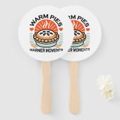 Warme Pies Warmer Momente - Gemütliche Herbstgesta Fächer (Vorne und Hinten)