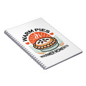 Warme Pies Warmer Momente - Gemütliche Herbstgesta Notizblock (Rechte Seite)