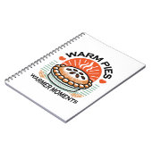 Warme Pies Warmer Momente - Gemütliche Herbstgesta Notizblock (Linke Seite)