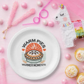 Warme Pies Warmer Momente - Gemütliche Herbstgesta Pappteller (Party)