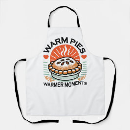 Warme Pies Warmer Momente - Gemütliche Herbstgesta Schürze
