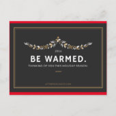 Warme Postkarte (Vorderseite)