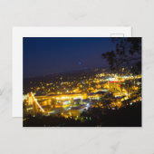 Warme Quellen, Arkansas in der Nacht Postkarte (Vorne/Hinten)