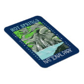 Warme Quellen Nationalpark Arkansas erschüttert Magnet (Rechte Seite)