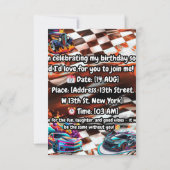 Warme Räder - Einladungen und Ankündigungen (Rückseite)