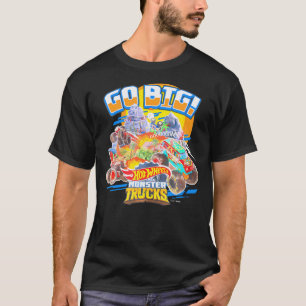 Warme Räder - Monster-LKWs werden großartig T-Shirt