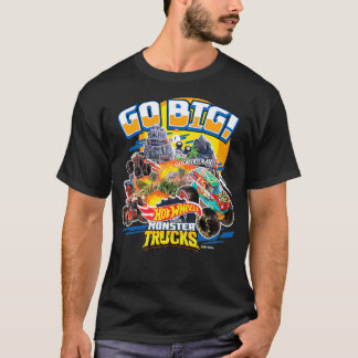 Warme Räder Monster Trucks gehen groß T-Shirt