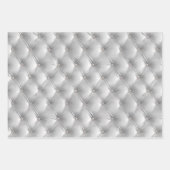 Warme Red Burgundy Imitats Velvet Geschenkpapier Set (Vorderseite 3)