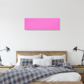 Warme rosa überzogene Canvas Leinwanddruck (Insitu (Schlafzimmer))