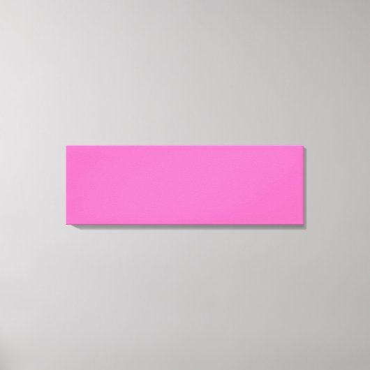 Warme rosa überzogene Canvas Leinwanddruck (Vorderseite)