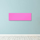 Warme rosa überzogene Canvas Leinwanddruck (Insitu (Holzboden))