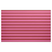 Warme rosa und dunkelrote Streifen Stoff (Fat Quarter (45,7 x 55,9 cm))