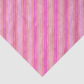 Warme Rosa und goldene Streifen Seidenpapier (Ausschnitt)