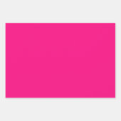 Warme rosa und helle Orangen Streifen Geschenkpapier Set (Vorderseite 2)