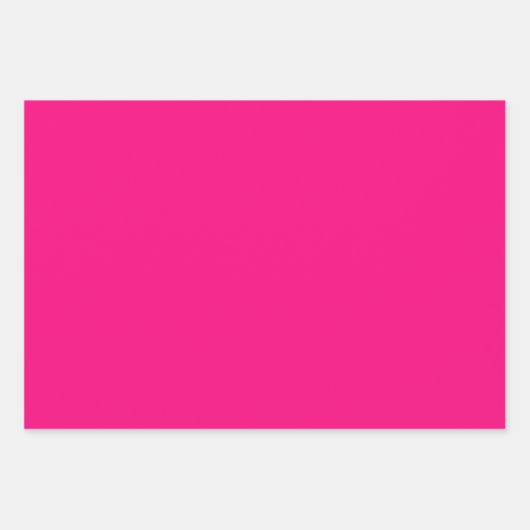 Warme rosa und helle Orangen Streifen Geschenkpapier Set (Vorderseite 2)