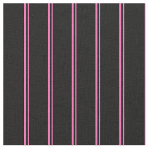 Warme, rosa und schwarz gefärbte Linien Stoff