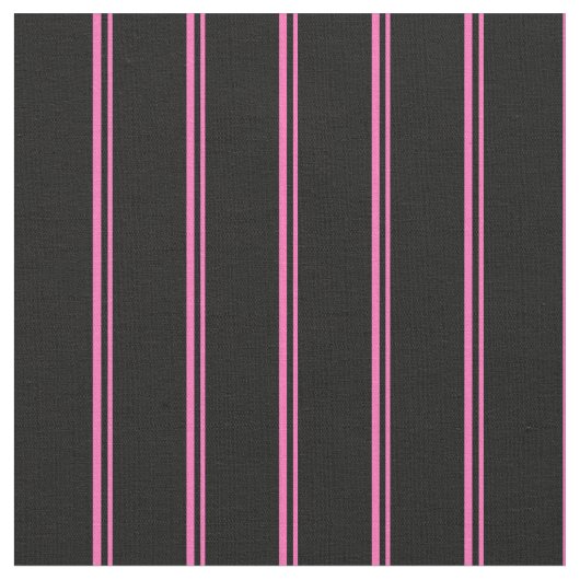 Warme, rosa und schwarz gefärbte Linien Stoff (Nahaufnahme)