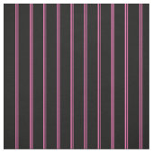 Warme, rosa und schwarz gefärbte Linien Stoff (Muster)