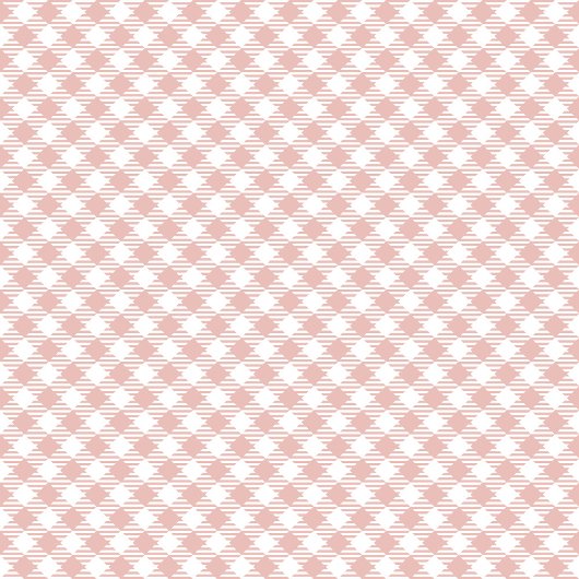 Warme Rose Gold Karo Tablette zum Essen Tischdecke