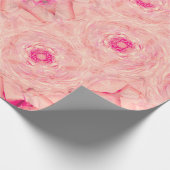 Warme Rosenbrosche Geschenkpapier (Ecke)