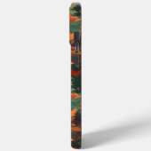 Warme rustikale Blätter - Boho Ästhetik Case-Mate iPhone Hülle (Rückseite / Links)