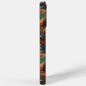 Warme rustikale Blätter - Boho Ästhetik Case-Mate iPhone Hülle (Rückseite / Rechts)