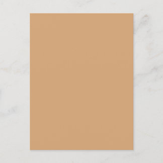 Warme Sandkarte - Elegant & Minimalistisch Postkarte