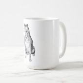 Warme sanfte Stimmung Kaffeetasse (VorderseiteRechts)