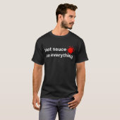 Warme Sau auf alles T-Shirt (Vorne ganz)