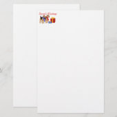 Warme Scarves Briefpapier (Vorne/Hinten)