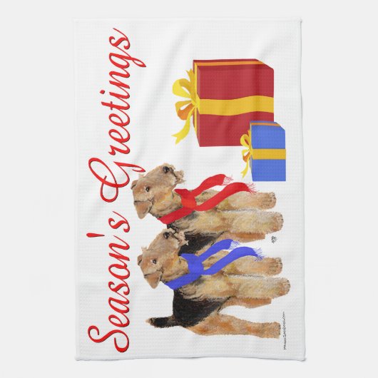 Warme Scarves Geschirrtuch (Vertikal)