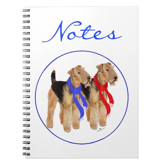 Warme Scarves Notizblock (Vorderseite)